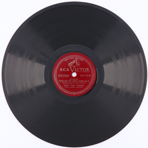 Boston Pops Orchestra Hora Staccato/None But The Lonely Heart 78 rpm Record 4413 - Picture 4 of 13